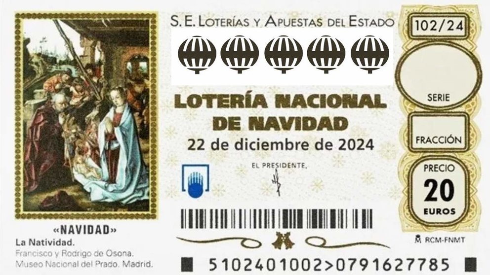 Lotería de navidad 2024